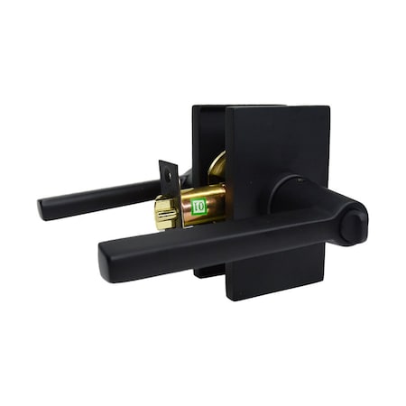 Emtek Flat Black Entry 5123HLOUS19LH 5123HLOUS19LH